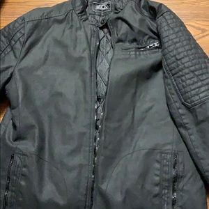 Black Buckle jacket zipper